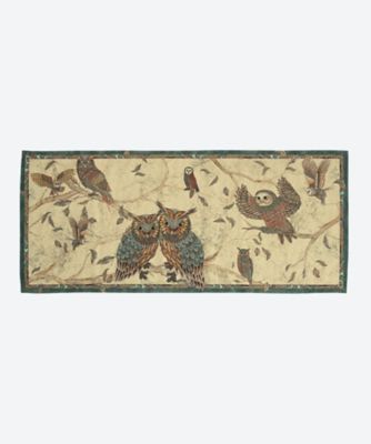 Tessitura Toscana Telerie/テシトゥーラ・トスカーナ・テレリーエ ★マット　１２０ｃｍ　フクロウ