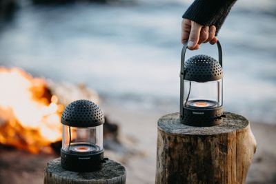 Ｌｉｇｈｔ　Ｓｐｅａｋｅｒ｜ライト　スピーカー　ブラック｜Ｈｉ－Ｆｉ　Ｂｌｕｅｔｏｏｔｈスピーカー