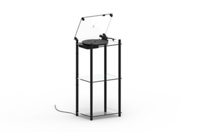 Ｔｕｒｎｔａｂｌｅ　Ｓｔａｎｄ｜ターンテーブル　スタンド　ブラック