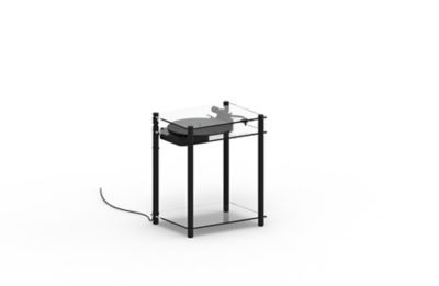 Ｔｕｒｎｔａｂｌｅ　Ｓｔａｎｄ｜ターンテーブル　スタンド　ブラック