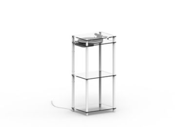 Ｔｕｒｎｔａｂｌｅ　Ｓｔａｎｄ｜ターンテーブル　スタンド　ホワイト