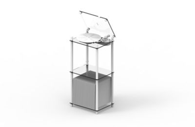 Ｔｕｒｎｔａｂｌｅ　Ｓｔａｎｄ｜ターンテーブル　スタンド　ホワイト