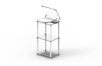 Ｔｕｒｎｔａｂｌｅ　Ｓｔａｎｄ｜ターンテーブル　スタンド　ホワイト
