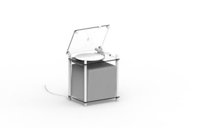 Ｔｕｒｎｔａｂｌｅ　Ｓｔａｎｄ｜ターンテーブル　スタンド　ホワイト