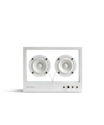 ＜TRANSPARENT＞Ｓｍａｌｌ　Ｔｒａｎｓｐａｒｅｎｔ　Ｗｉ－Ｆｉ　Ｓｐｅａｋｅｒ　Ｗｈｉｔｅ　｜　トランスペアレント　Ｗｉ－Ｆｉスピーカー　ホワイト