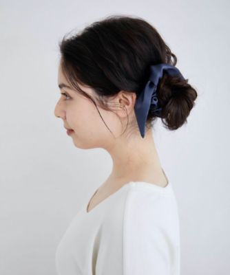 シルクリボンシュシュ　２ＷＡＹタイプ
