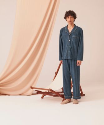 インヴェルパジャマ上 コットンウールパイル パジャマ 【トップス】ジェンダーレス