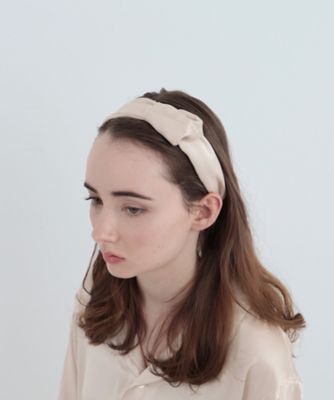 シルクヘアバンド