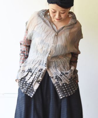 ＜BASCO (Women/大きいサイズ)＞くさしゃつ　ちいさなかぞく