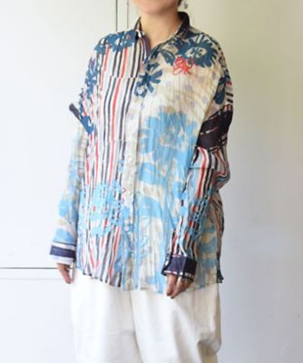 ＜BASCO (Women/大きいサイズ)＞くさしゃつ　おもいでえにっき