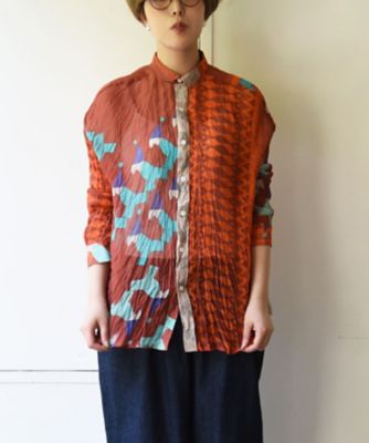 ＜BASCO (Women/大きいサイズ)＞くさしゃつ　あかいじゅうたん