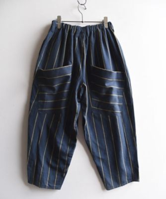 マオパンツ・５９　コットンウールツイルストライプパンツ