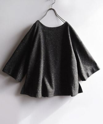 アレンＴＯＰ　カラーネップの前後着用トップス