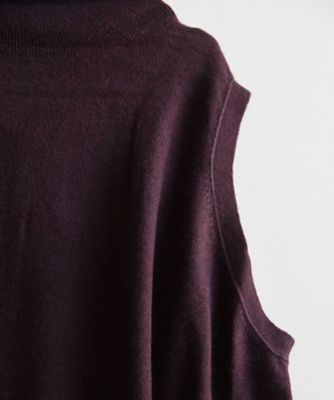 イエナベスト　軽くて温かいアンゴラ混ニットベスト