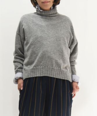カーマントップ・Ｂ　ソフトなウールカシミヤトップス