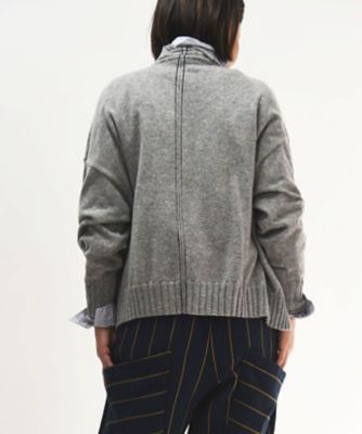 カーマントップ・Ｂ　ソフトなウールカシミヤトップス