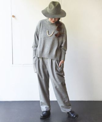 カーマントップ・Ｂ　ソフトなウールカシミヤトップス