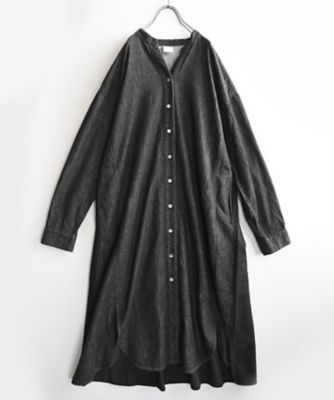 スズカロング　シャツワンピースとしても羽織としても着れるロングシャツ
