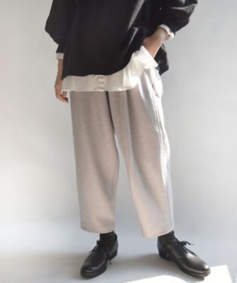 ＜BASCO (Women/大きいサイズ)＞マオＰ・６２　バックポケットパンツ圧縮ウール裏付き