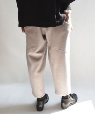 マオＰ・６２　バックポケットパンツ圧縮ウール裏付き