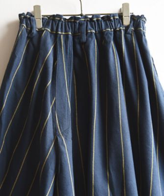 ジュノスカート コットンウールストライプのスカート | BASCO