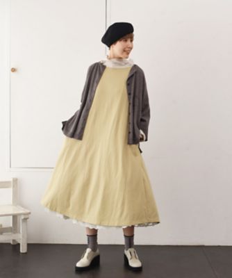 オークカーデ　ロングシーズン活躍するニットカーデ　
