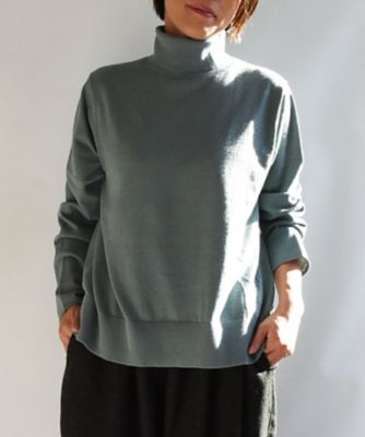 ＜BASCO (Women/大きいサイズ)＞ロディタートル・Ｂ　柔らか綿ニットタートル　