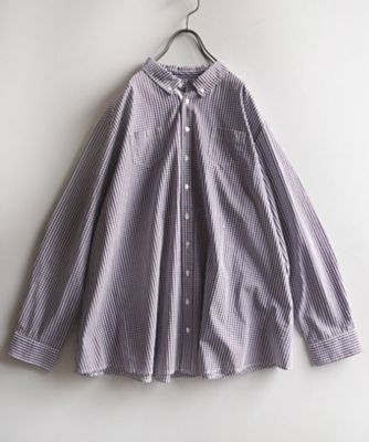 ミルダ　シンプルメンズライクなバッグセンターボックスタックシャツ