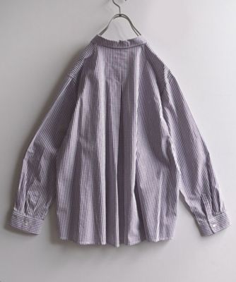 ミルダ　シンプルメンズライクなバッグセンターボックスタックシャツ