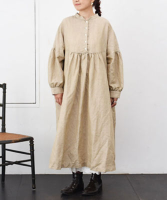 ヒヨナワンピース リネンコットンのほっこりレトロドレス 三越伊勢丹オンラインストア 公式