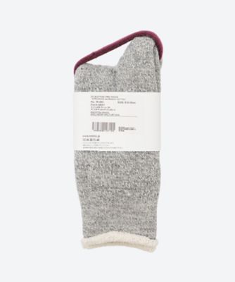 ソックス　ＤＯＵＢＬＥ　ＦＡＣＥ　ＣＲＥＷ　ＳＯＣＫＳ　ＭＥＲＩＮＯＷＯＯＬ＆ＯＲＧＡＮＩＣ　ＣＯＴＴＯＮ　Ｒ１００１―２０２