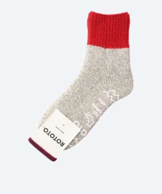 ＜ROTOTO(R) (Women)＞ソックス　ＲＥＴＲＯ　ＷＩＮＴＥＲ　ＲＯＯＭ　ＳＯＣＫＳ