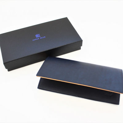 ＜これいい和＞★ＪＡＰＡＮ　ＢＬＵＥ　Ｌｅａｔｈｅｒ　Ｗａｌｌｅｔ