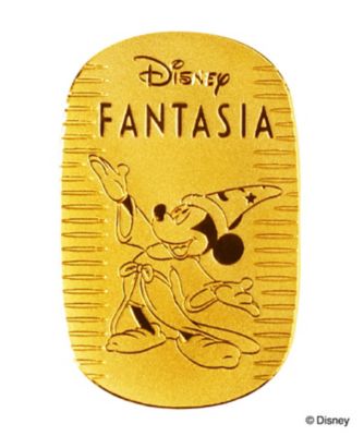 ☆【受注生産】ミッキー／純金小判（Fantasia） 20g