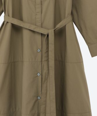 ロングシャツワンピース