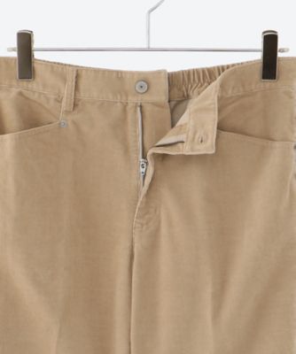 ホソコールテーパードパンツ