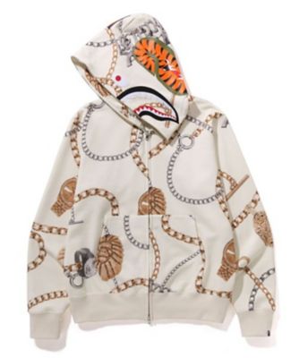 パーカ ＢＡＰＥ ＪＥＷＥＬＳ ＳＨＡＲＫ ＦＵＬＬ ＺＩＰ ...