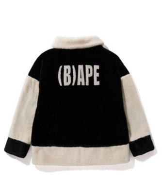 ブルゾン （Ｂ）ＡＰＥ ＦＡＵＸ ＦＵＲ ＪＡＣＫＥＴ