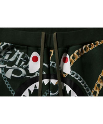 スウェットパンツ　ＢＡＰＥ　ＪＥＷＥＬＳ　ＳＨＡＲＫ　ＳＷＥＡＴ　ＰＡＮＴＳ　００１ＰＴＪ８０１００５Ｍ