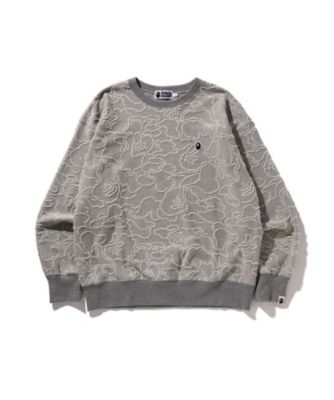 スウェット　ＮＥＯＮ　ＣＡＭＯ　ＪＡＣＱＵＡＲＤ　ＲＥＬＡＸＥＤ　ＦＩＴ　ＣＲＥＷＮＥＣＫ　１Ｋ３０－１１３－０１０