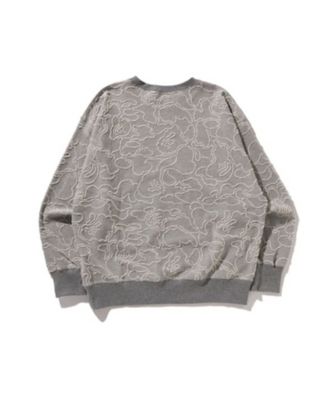 スウェット　ＮＥＯＮ　ＣＡＭＯ　ＪＡＣＱＵＡＲＤ　ＲＥＬＡＸＥＤ　ＦＩＴ　ＣＲＥＷＮＥＣＫ　１Ｋ３０－１１３－０１０