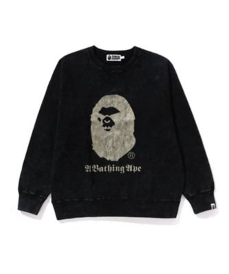 スウェット Ａ ＢＡＴＨＩＮＧ ＡＰＥ ＯＶＥＲＤＹＥ ＲＥＬＡＸＥＤ ...