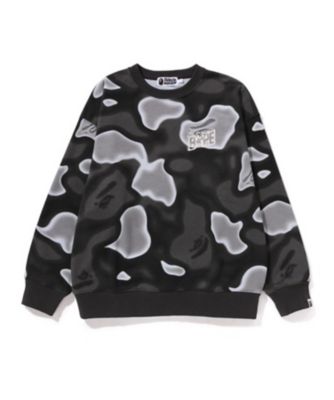 スウェット　ＬＩＱＵＩＤ　ＣＡＭＯ　ＢＡＰＥ　ＳＴＡ　ＲＥＬＡＸＥＤ　ＦＩＴ　ＣＲＥＷＮＥＣＫ　ＳＷＥＡＴ　１Ｋ３０－１１３－０１６