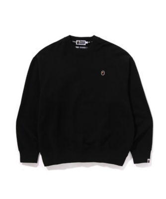 ＜A BATHING APE(R)・BAPE(R) (Men)＞スウェット　ＡＰＥ　ＨＥＡＤ　ＯＮＥ　ＰＯＩＮＴ　ＣＲＥＷＮＥＣＫ　１Ｋ３０－１１３－３０９