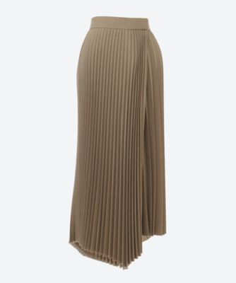＜YLEVE (Women)＞ＶＩＮＴＡＧＥ　ＰＩＧＭＥＮＴＤＹＥ　ＷＯＯＬ　ＰＬＥＡＴＥＤ　ＳＫ　１６８６１３０００８