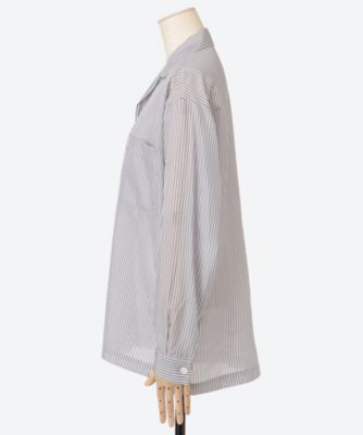ACETATE CUPRA STRIPE PAJAMA SH