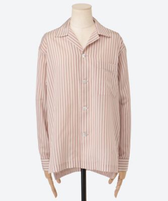 ACETATE CUPRA STRIPE PAJAMA SH