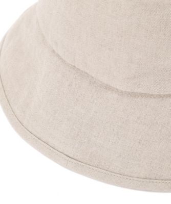 新品未使用　マーガレット•ハウエル　コットンハット ハット HIGH DENSE LINEN TWILL