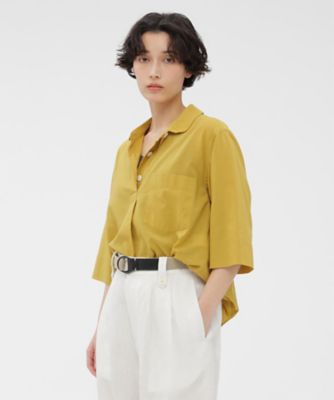シャツ HIGH TWISTED COTTON VOILE SHIRT