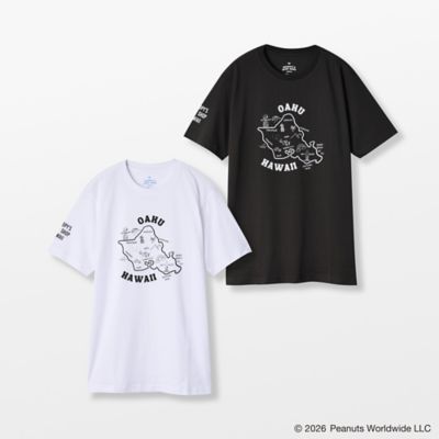 OAHU MAP TEE | SNOOPY'S SURF SHOP/スヌーピーズサーフ